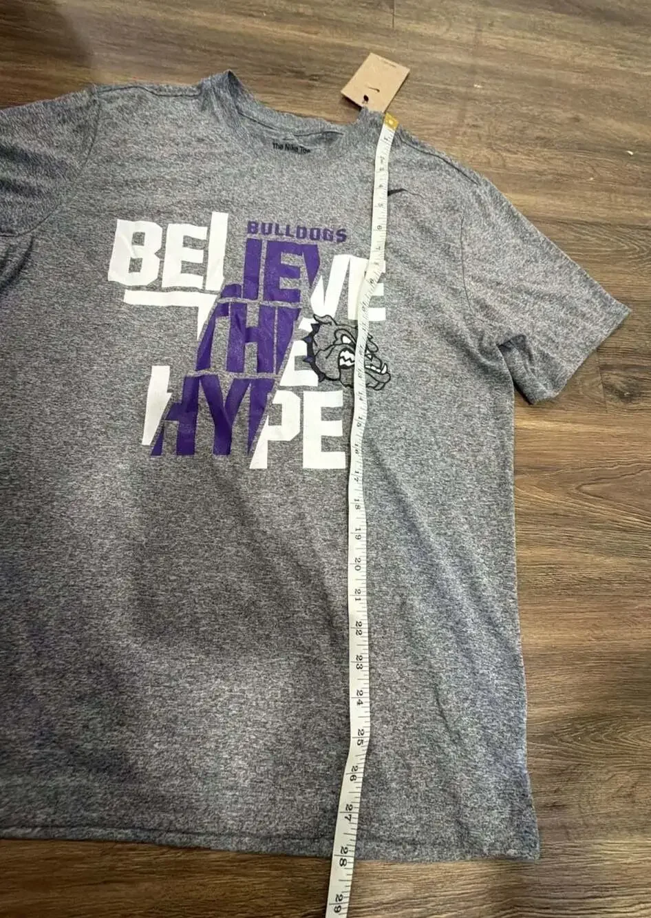 Nike Bulldogs Dri-FIT 'Believe The Hype' Graphic T-Shirt